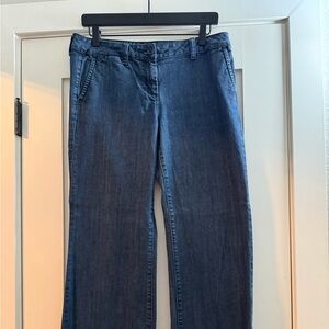 Talbots Dark Blue Flare Jeans